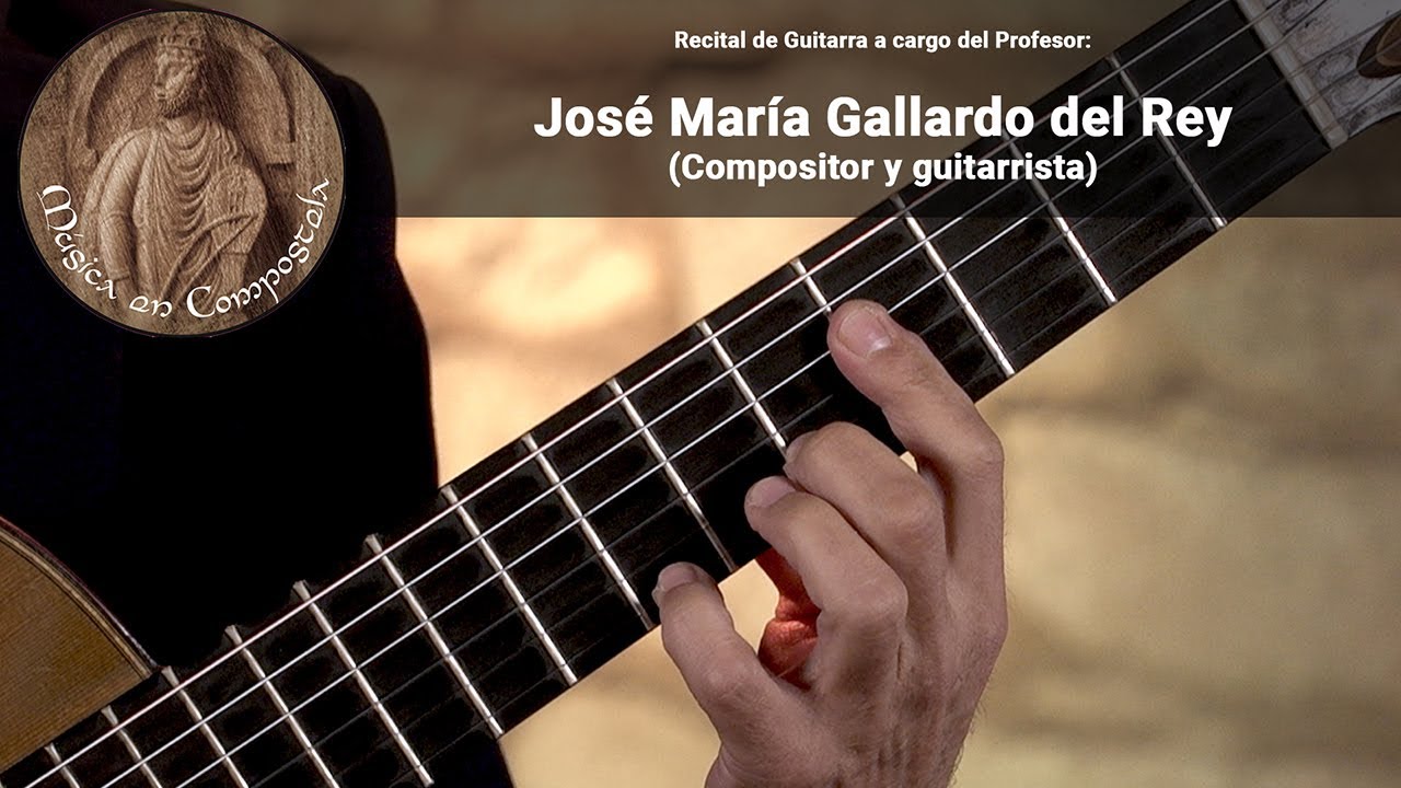 Recital de José María Gallardo del Rey
