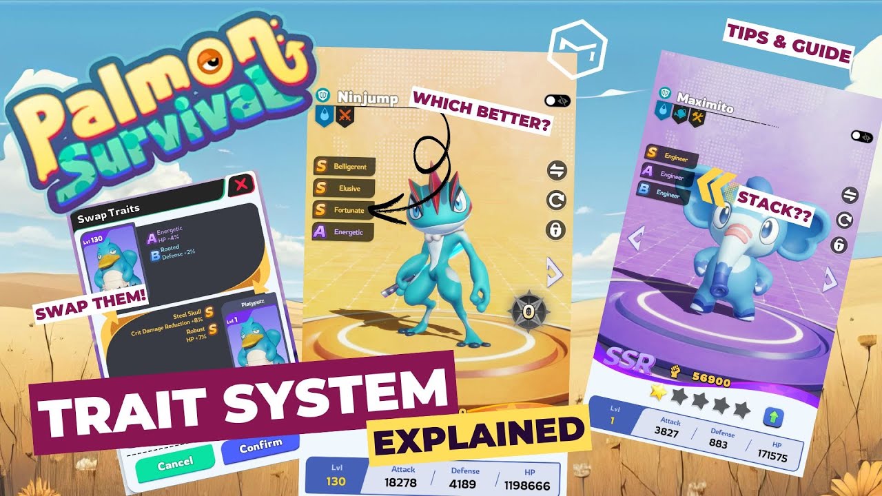 Palmon Survival Trait System Explained &ndash; Best Traits, How It Works, and Tips for Beginners