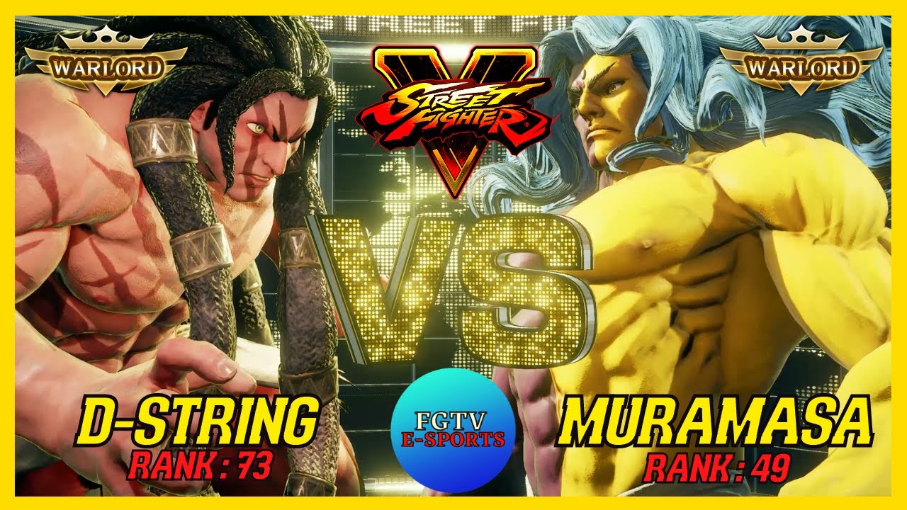 SFV CE💥D-string (Necalli) VS Muramasa (Gill)💥Ranked match