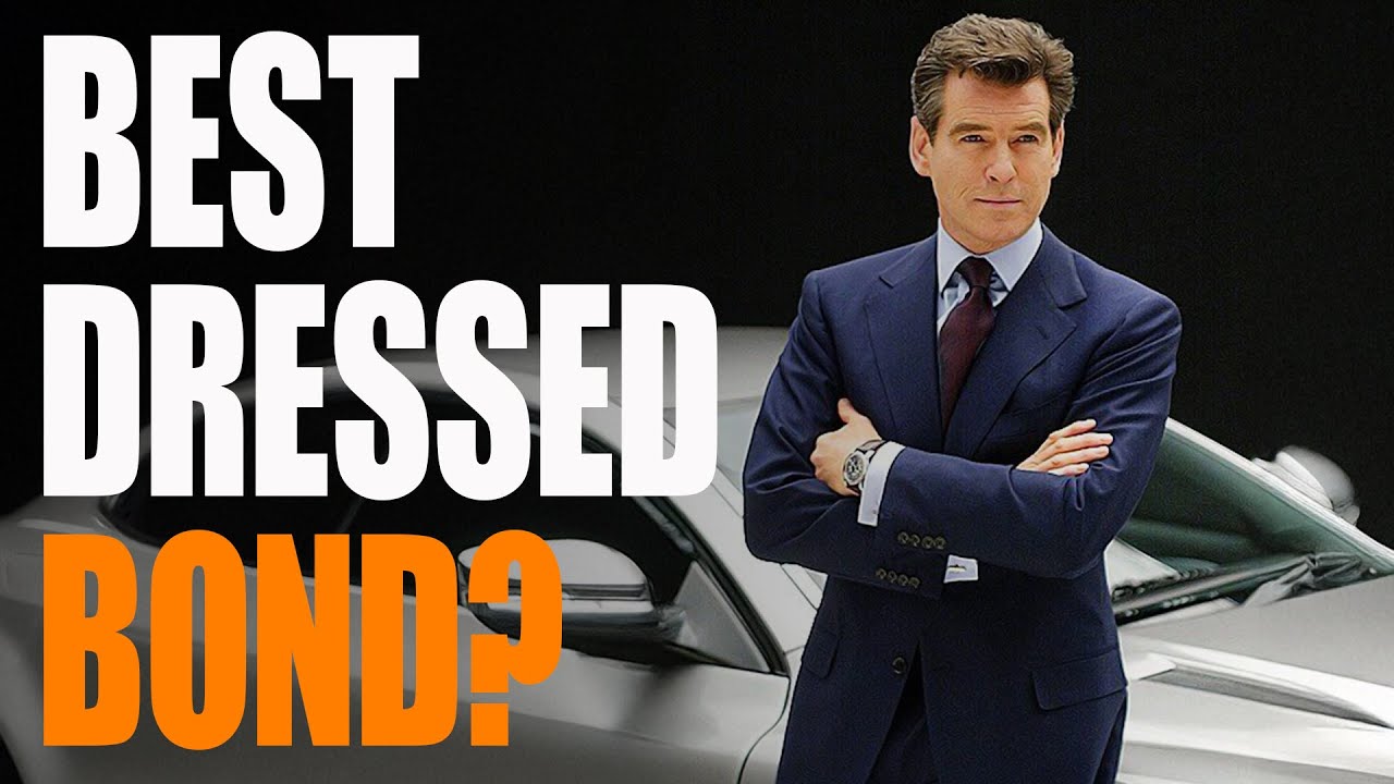 All the fabric in The World is Not be Enough for the best dressed bond ever, Pierce Brosnan.