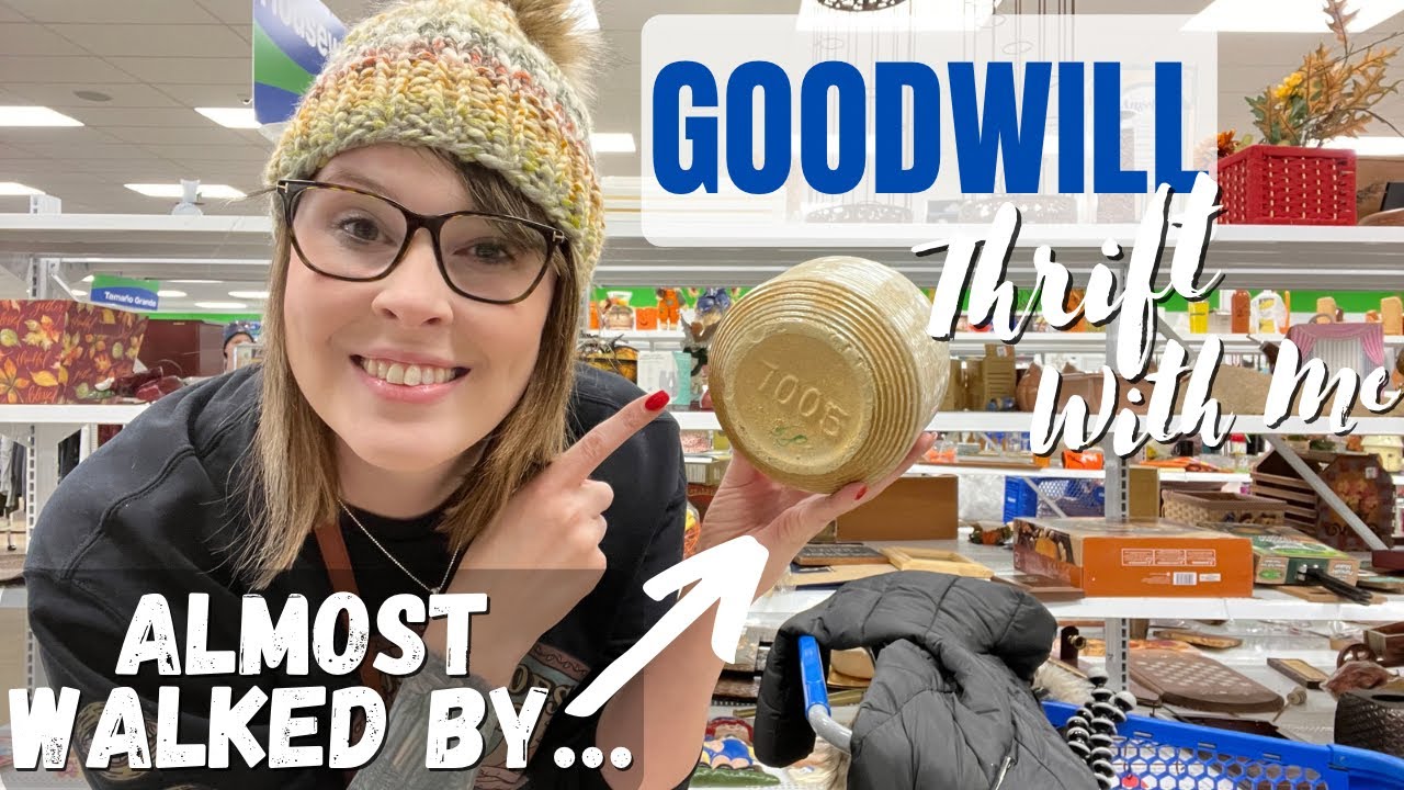 ALMOST Walked By TWICE | GOODWILL Thrift With Me | Reselling