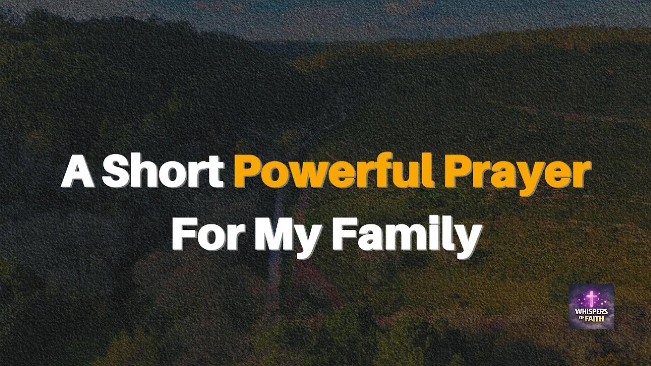 URGENT Family Protection Prayer | Shield Your Loved Ones from ALL Harm | God's Supernatural Covering