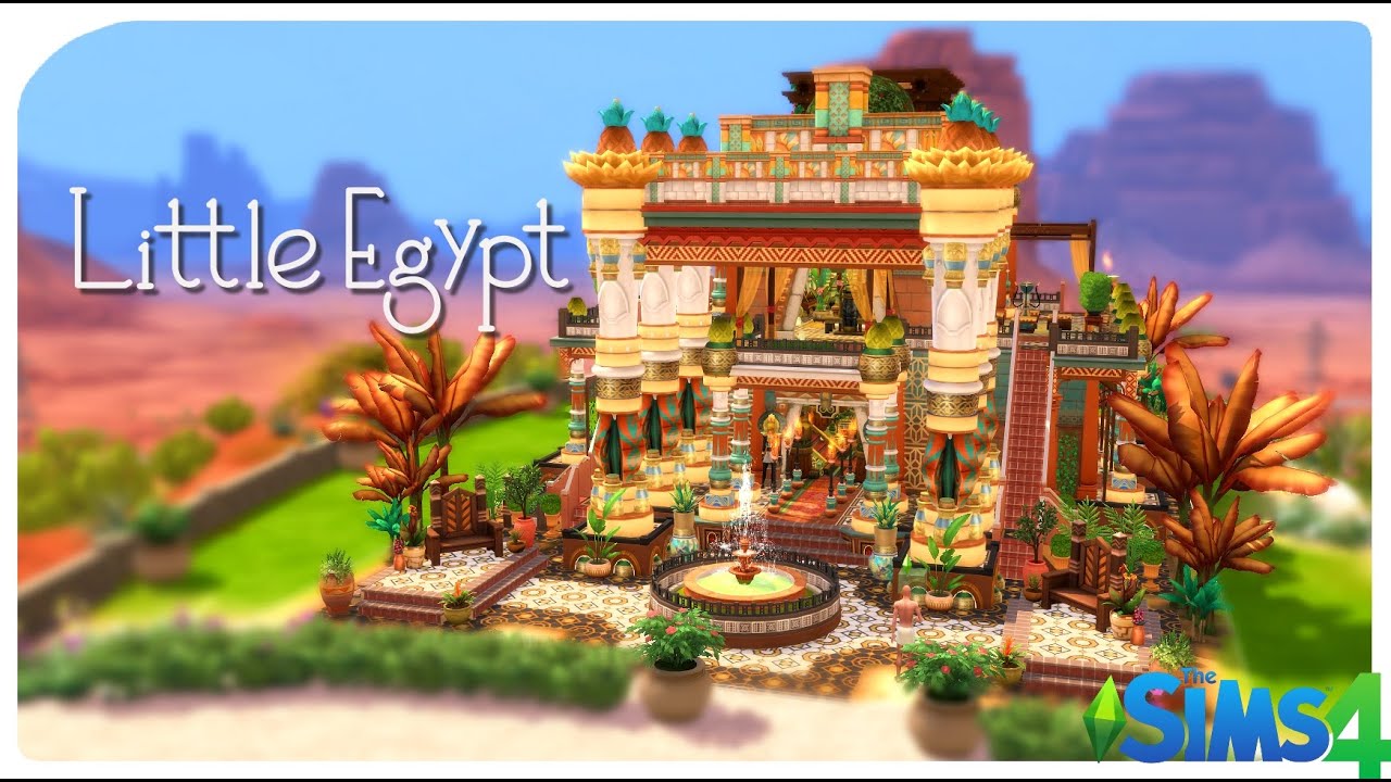 😂  I FAILED!  🤣 | Little Egypt “Quick” Build Challenge | noCC | Sims 4