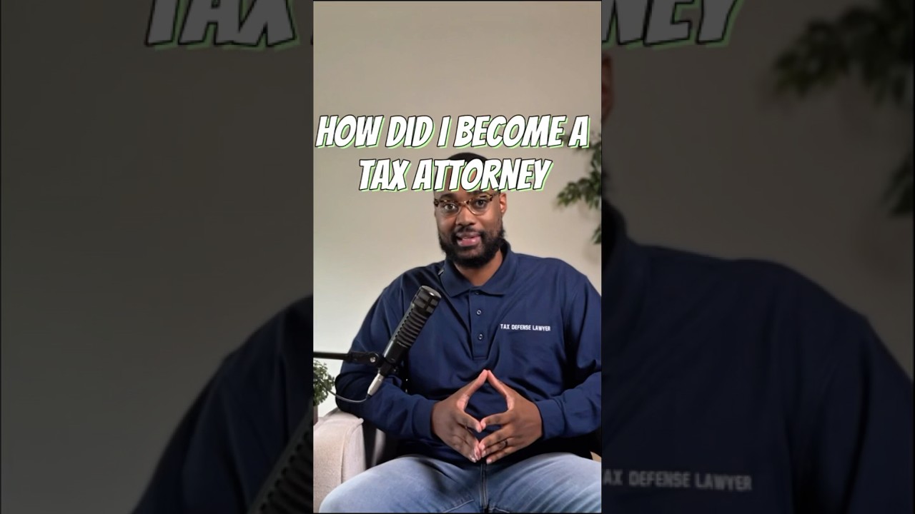My Journey to Becoming a Tax Attorney