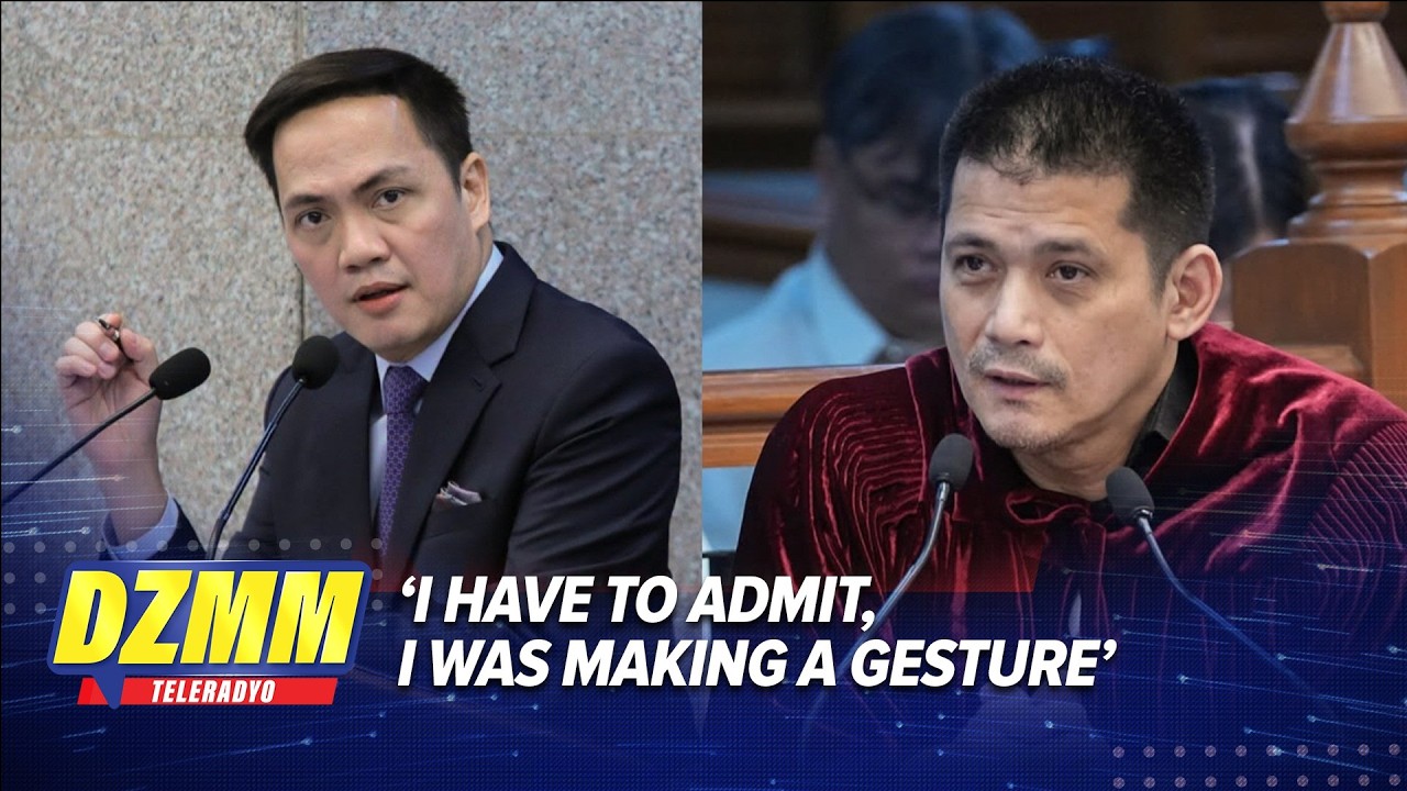 &lsquo;I was making a gesture&rsquo;: Ligutan umaming isa sa mga &lsquo;pinagalitan&rsquo; ni Robin | DZMM TeleRadyo