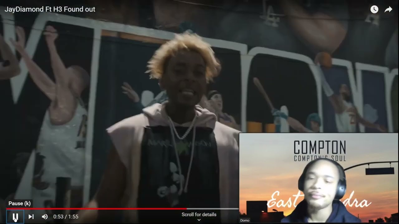 COMPTON ARTIST* JAYDIAMOND FT H3 ~ FOUND OUT - REACTION VIDEO