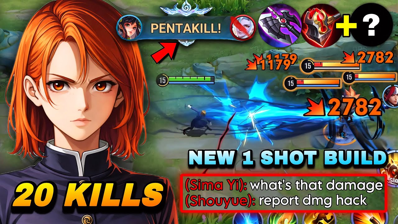 PENTAKILL! TOP 1 LADY SUN 1 SHOT DELETE BUILD DOMINATING FARM LANE! | HONOR OF KINGS
