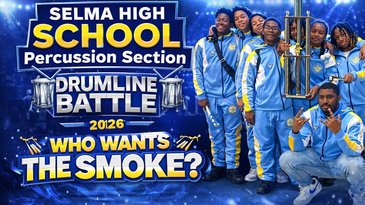 Selma High School Percussion Section @ 2026 Who Wants The Smoke Drumline Battle Uncut 