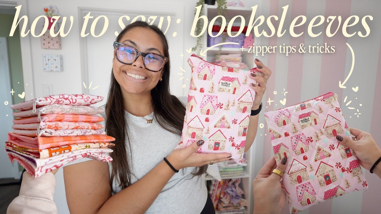 Мастер-класс по шитью стеганого чехла для книги 🧵🌟✂️ | Просто и понятно для начинающих (и советы ...