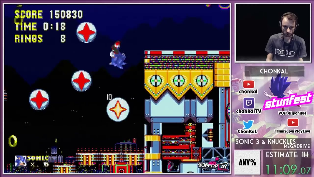 @Stunfest 2018 - TSPL - Sonic 3 & Knuckles Any% by Chonkal