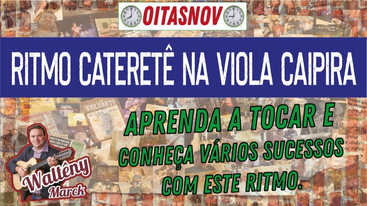 Aprenda o ritmo Cateretê na viola caipira