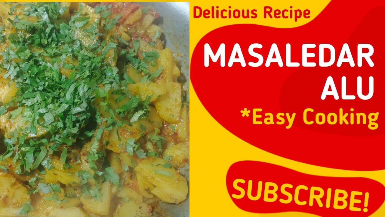 Spicy Masaledar Aloo in Pure Mustard Oil | Quick & Flavorful Home Recipe 😍