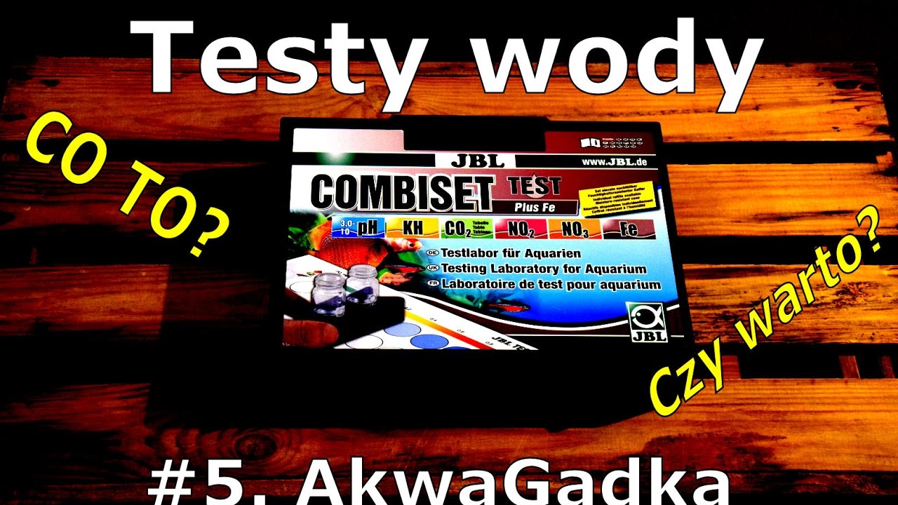 Testy akwariowe w walizce #5. AkwaGadka