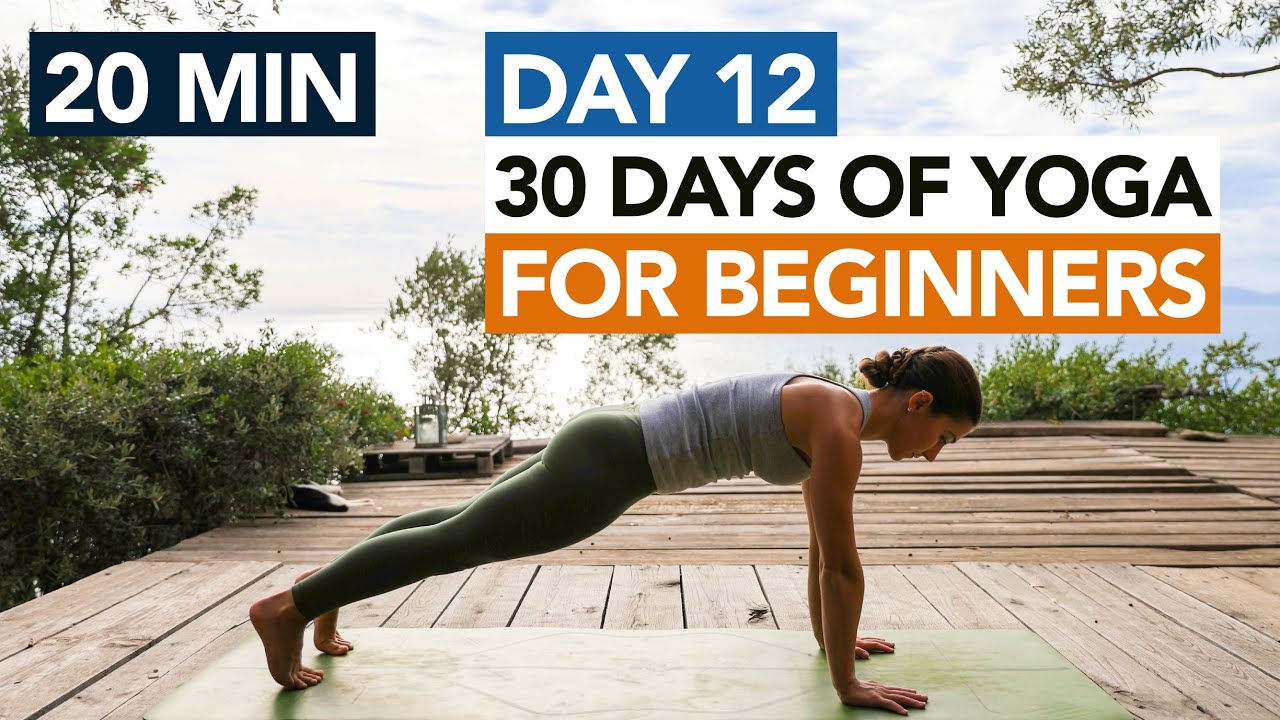20 Min Morning Yoga Routine (Day 12) 30 Days of Yoga For Beginners
