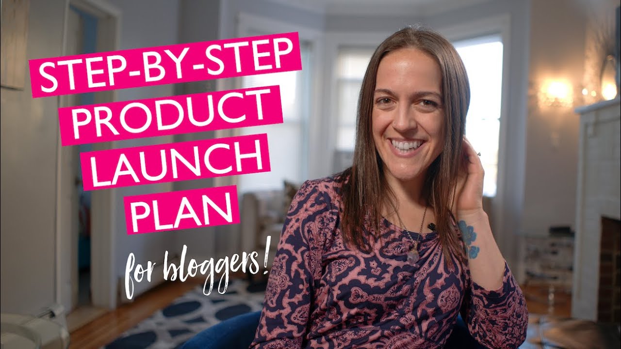 PRODUCT LAUNCH TEMPLATE FOR BLOGGERS & ENTREPRENEURS - Learn How To Launch A Product Step-By-Step