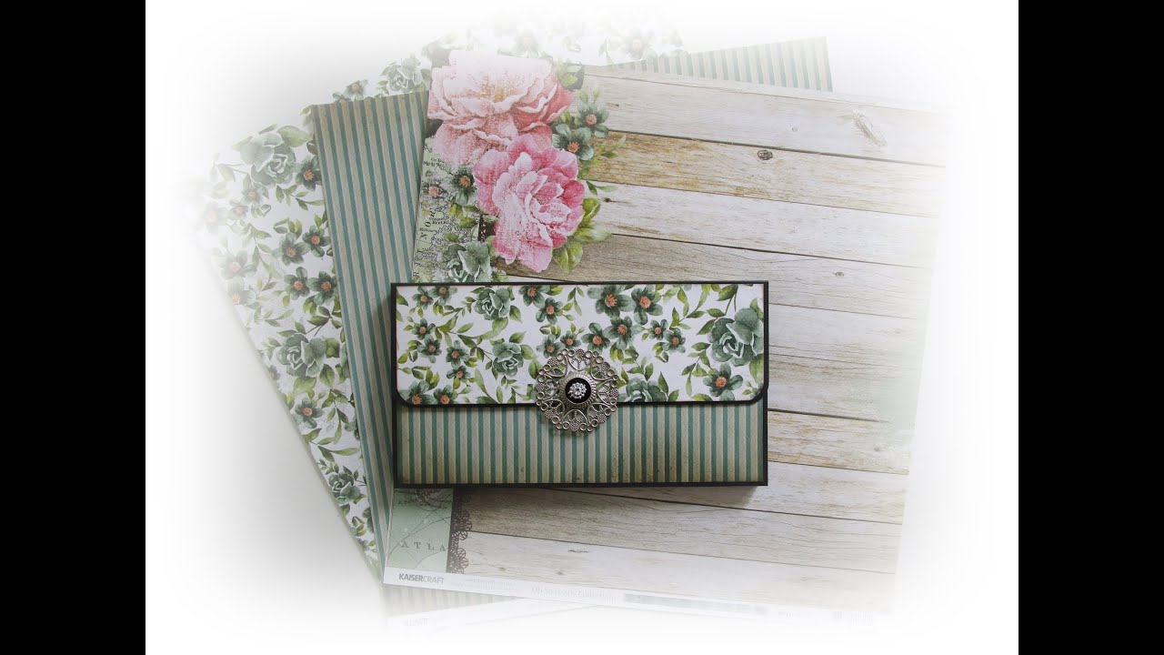 Tutorial -  Kuvertväska / Purse minialbum 