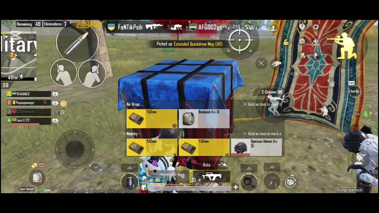 PUBG MOBILE NE JUCAM ERANGEL