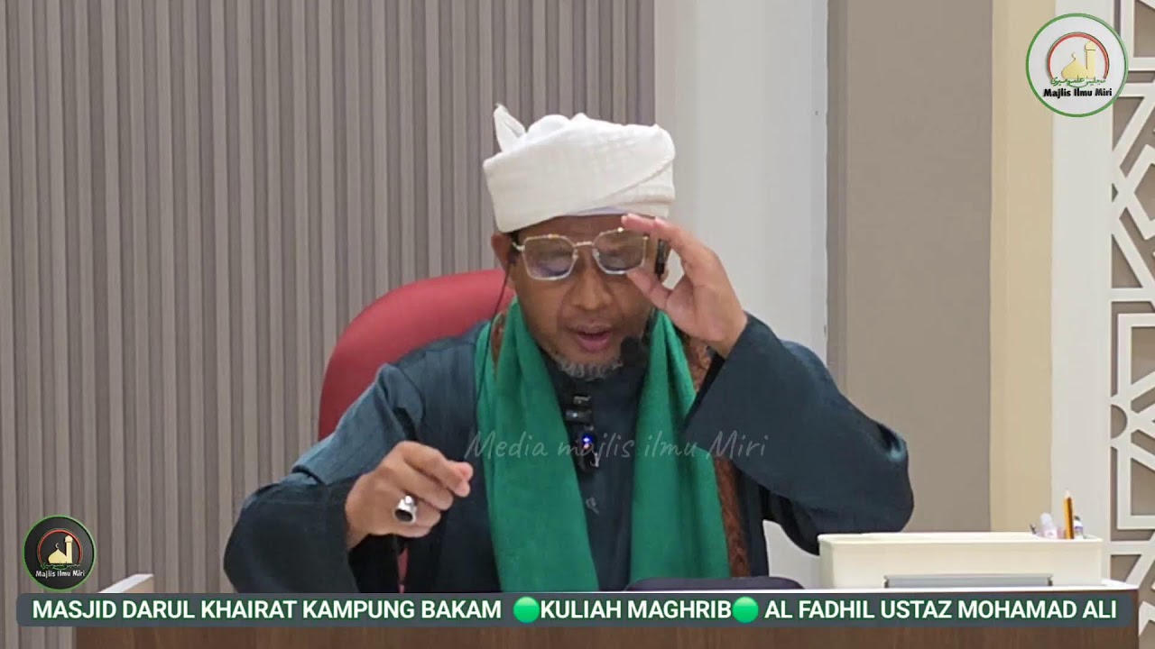 Live streaming of Majlis Ilmu Miri