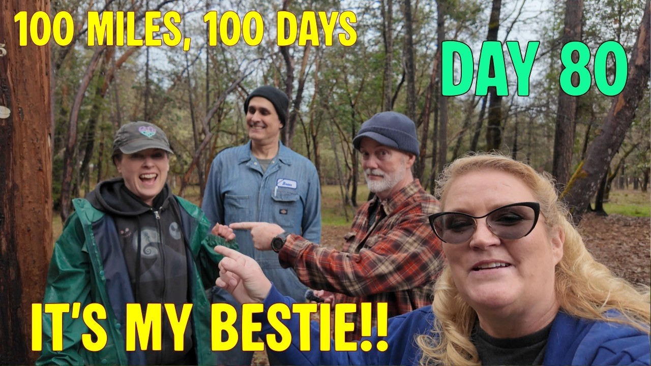 100 Miles, 100 Days: Day 80 A Walk with my Bestie