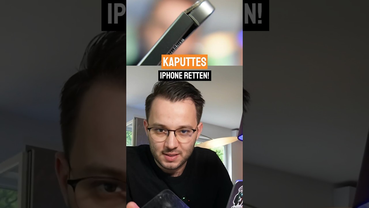 iPhone 15 Pro zerst&ouml;rt 😳 #iPhone #IPhone15 #IPhone15Pro #Apple #iPhonekaputt #Kaputt #tech