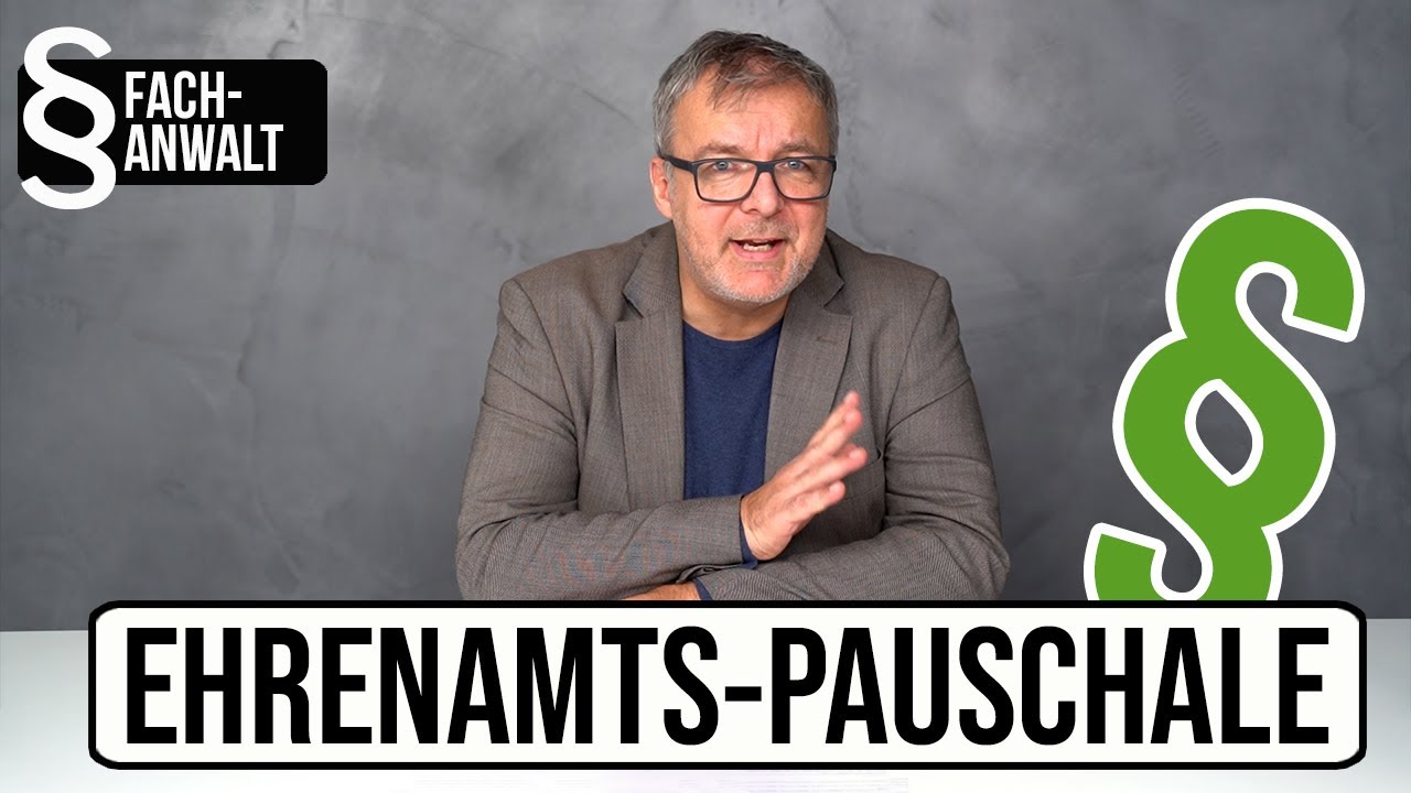 Ehrenamtspauschale - Was muss ich beachten? I Vereinfacher.de