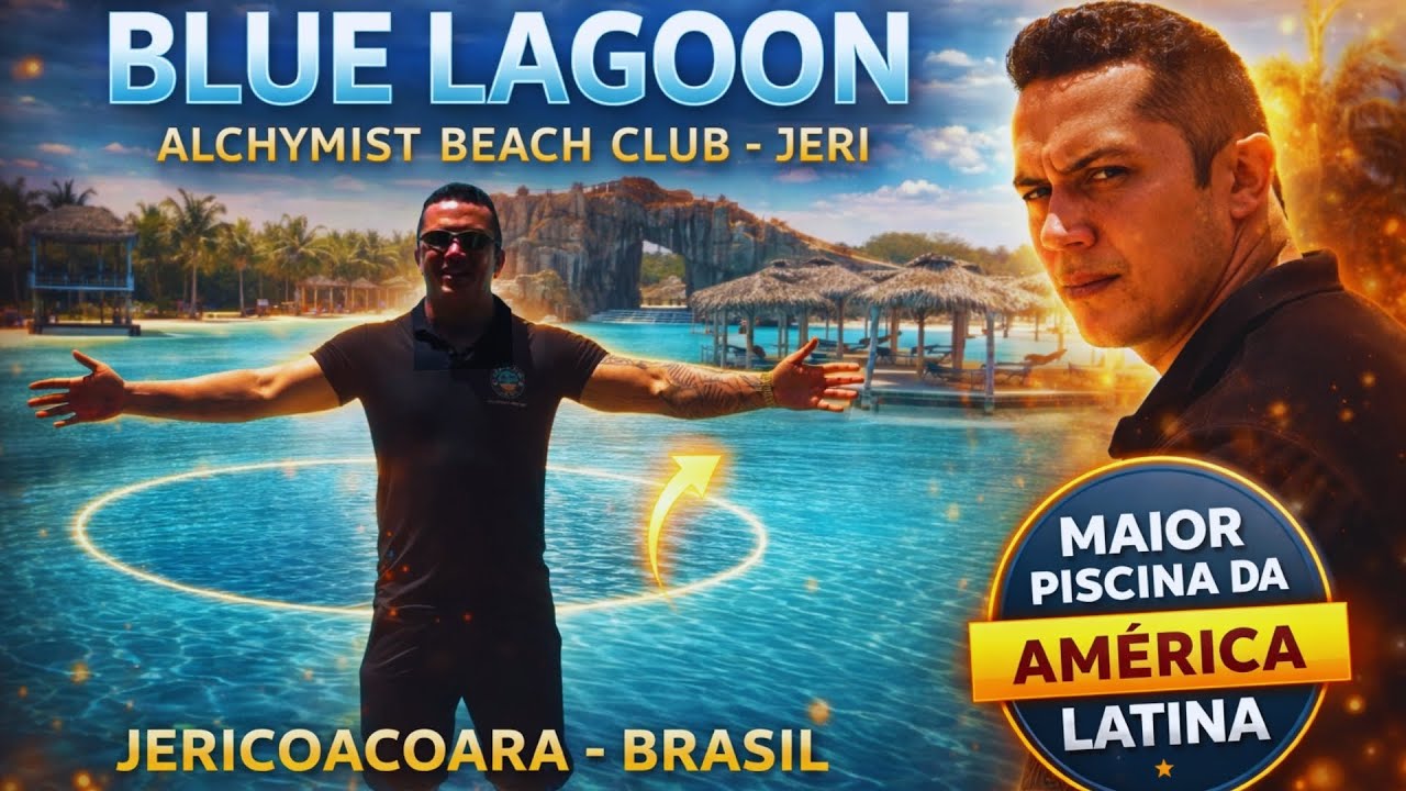 🔥 NOVA Blue Lagoon no Alchymist (Jeri)! O lugar mais desejado do Ceará em 2026 😱💙 #bluelagoon #jeri