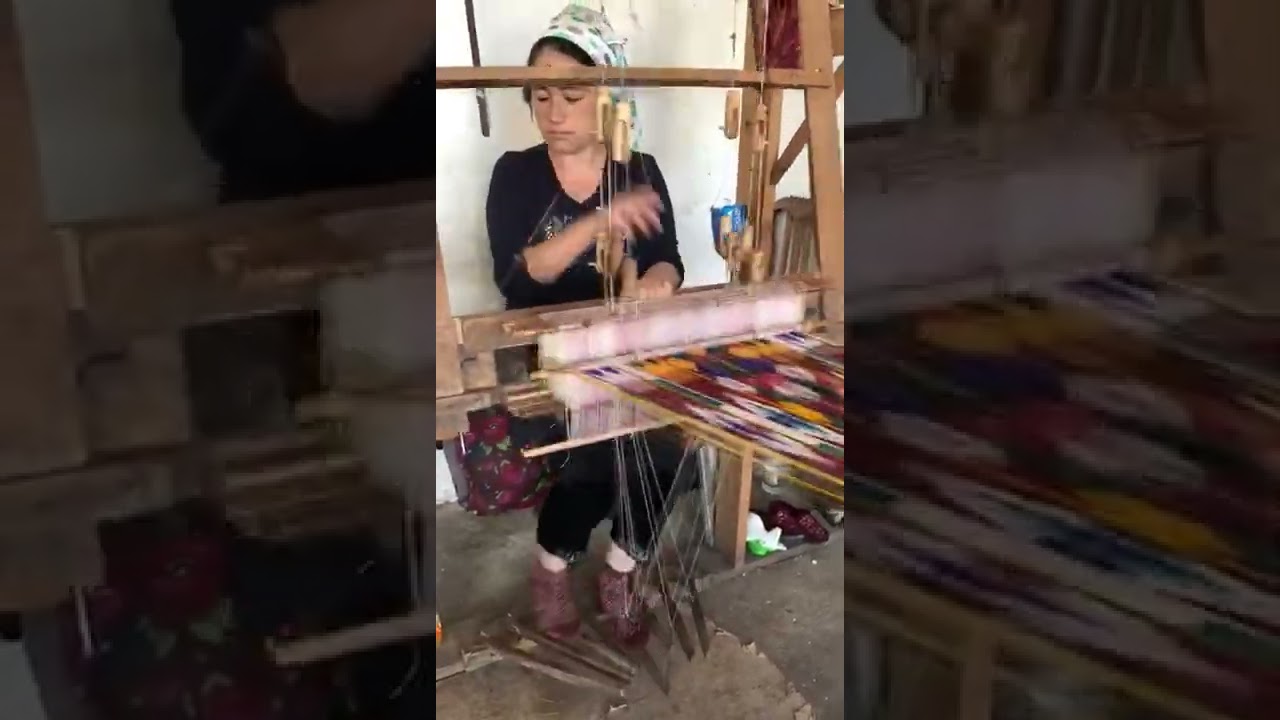 Hoe het gemaakt wordt - Ikat-weven