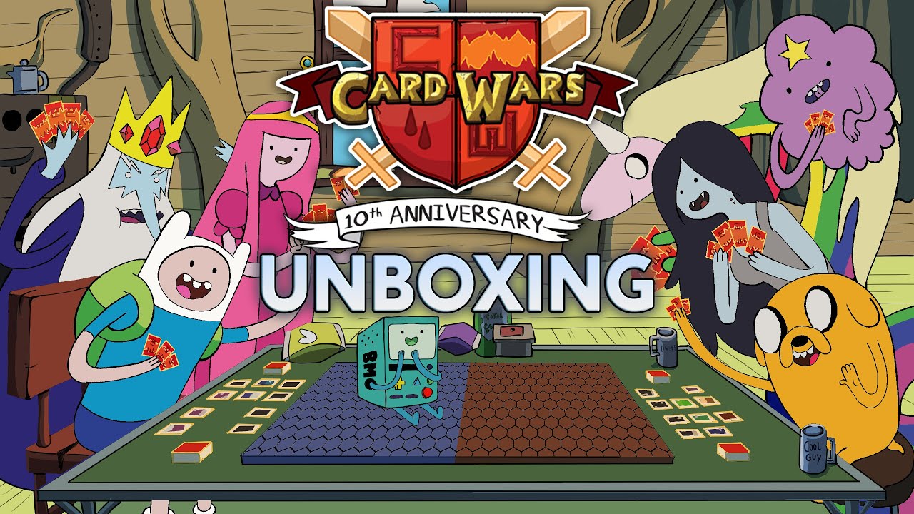 Unboxing de CARD WARS - KICKSTARTER do 10º Aniversário!