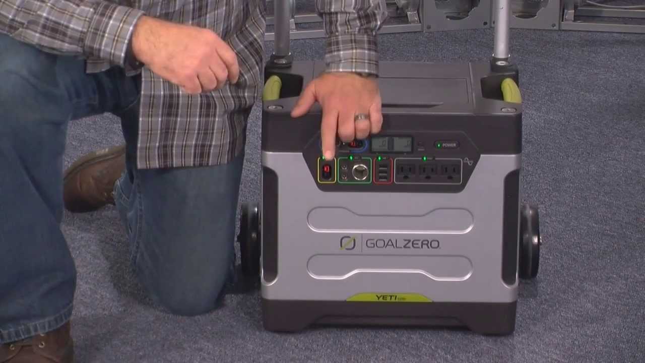 Видеообзор источника питания Goal Zero Yeti 1250