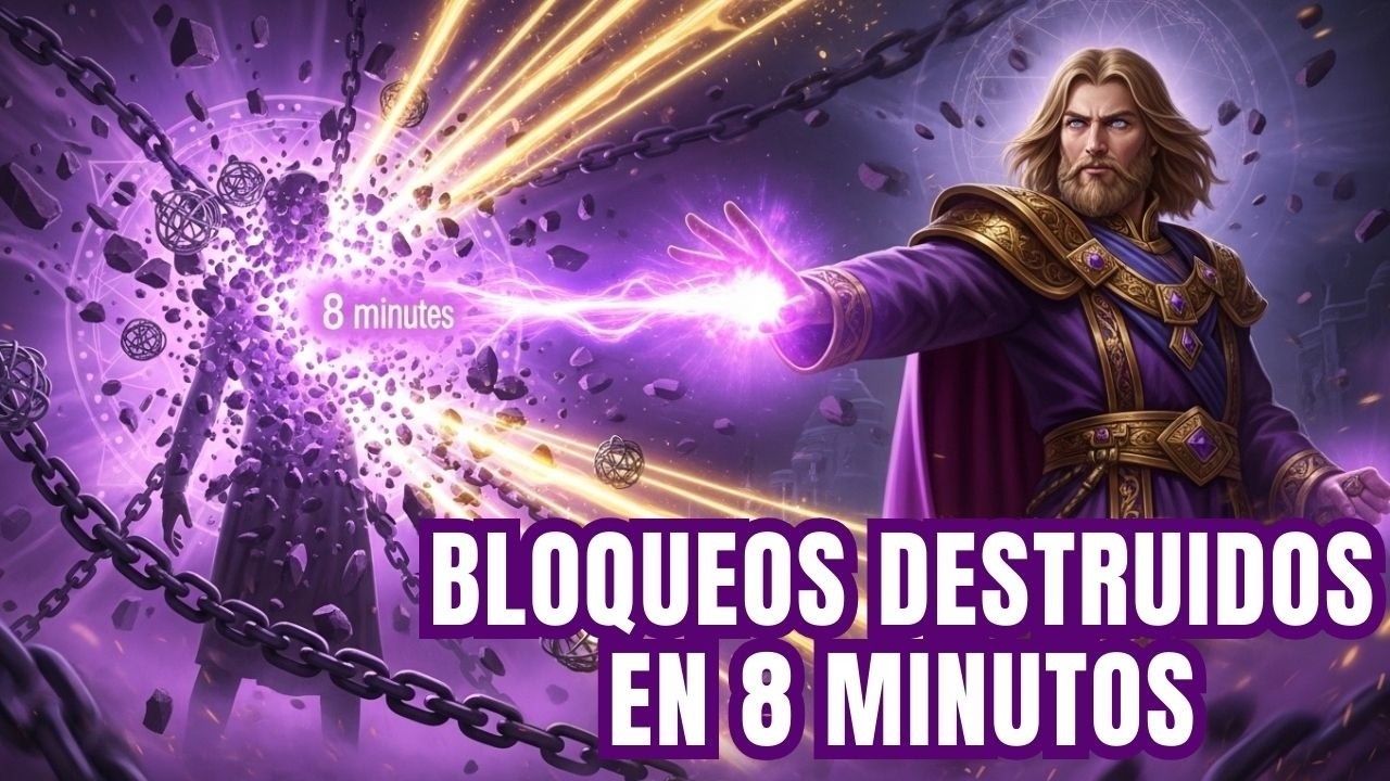 SAINT GERMAIN ROMPE BLOQUEOS EN 8 MINUTOS Y MANIFIESTAS ABSOLUTAMENTE TODO HOY MISMO