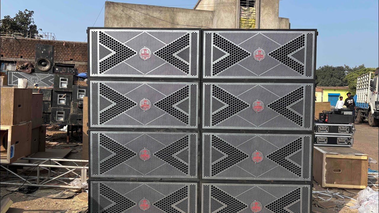 New 2*15 8-Ohm Cabinet Testing | DJ Shashi Deadly Bass Sound Danger ‼️ बहुत ख़तरनाक साथ 😱😱