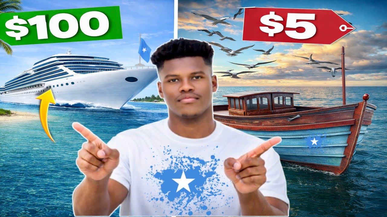 $5 vs $100 Doon Dalxiis ah! Yaabkii aan ku Arkay Xeebta Liido 🌊🚤 😱 | Dalxiiska Muqdisho 2026