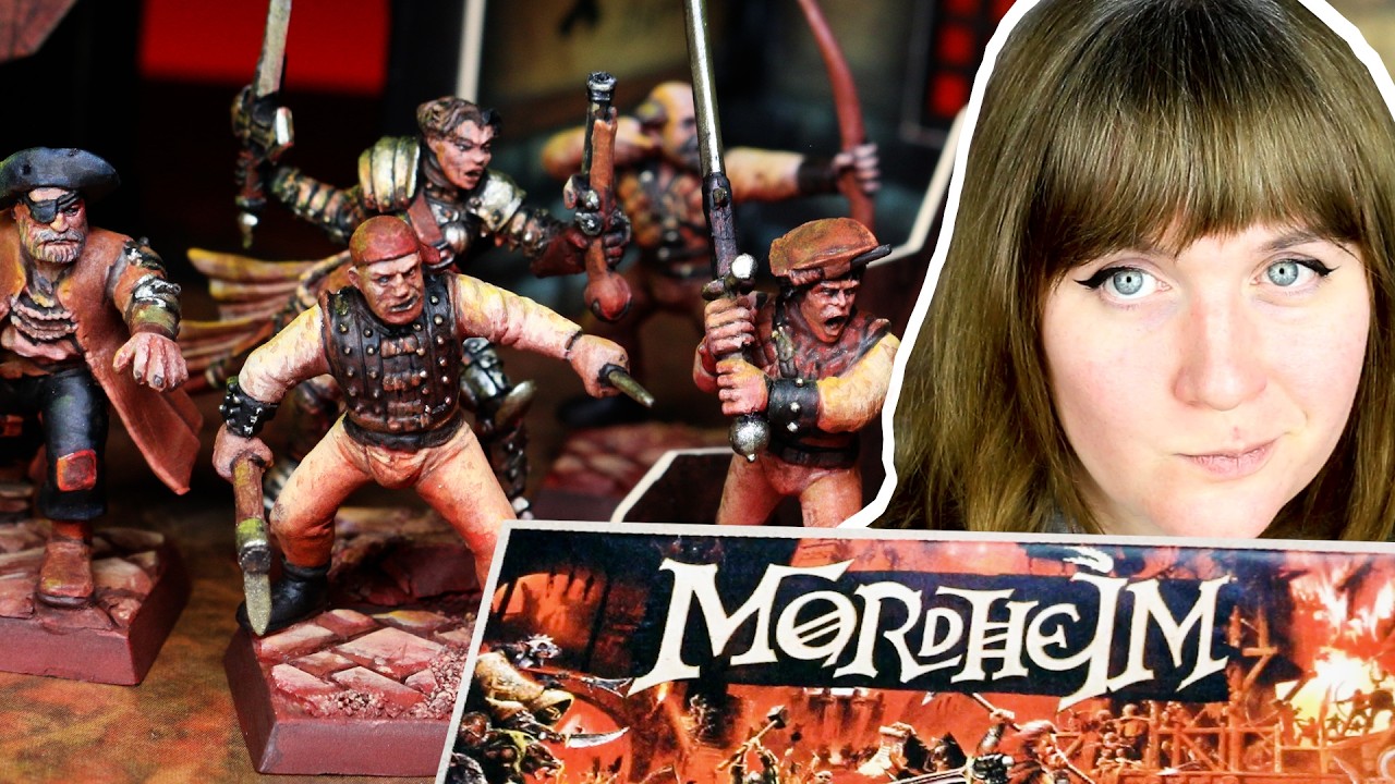 Painting my FIRST Mordheim Warband EVER!!!