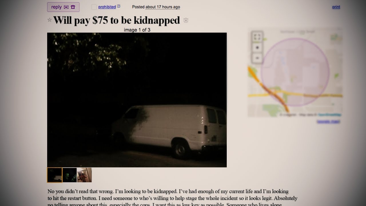 5 самых тревожных объявлений на Craigslist