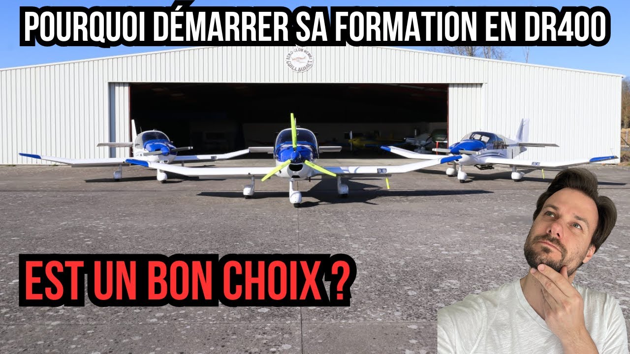 Pourquoi le DR400 est il le meilleur avion pour apprendre à piloter ?