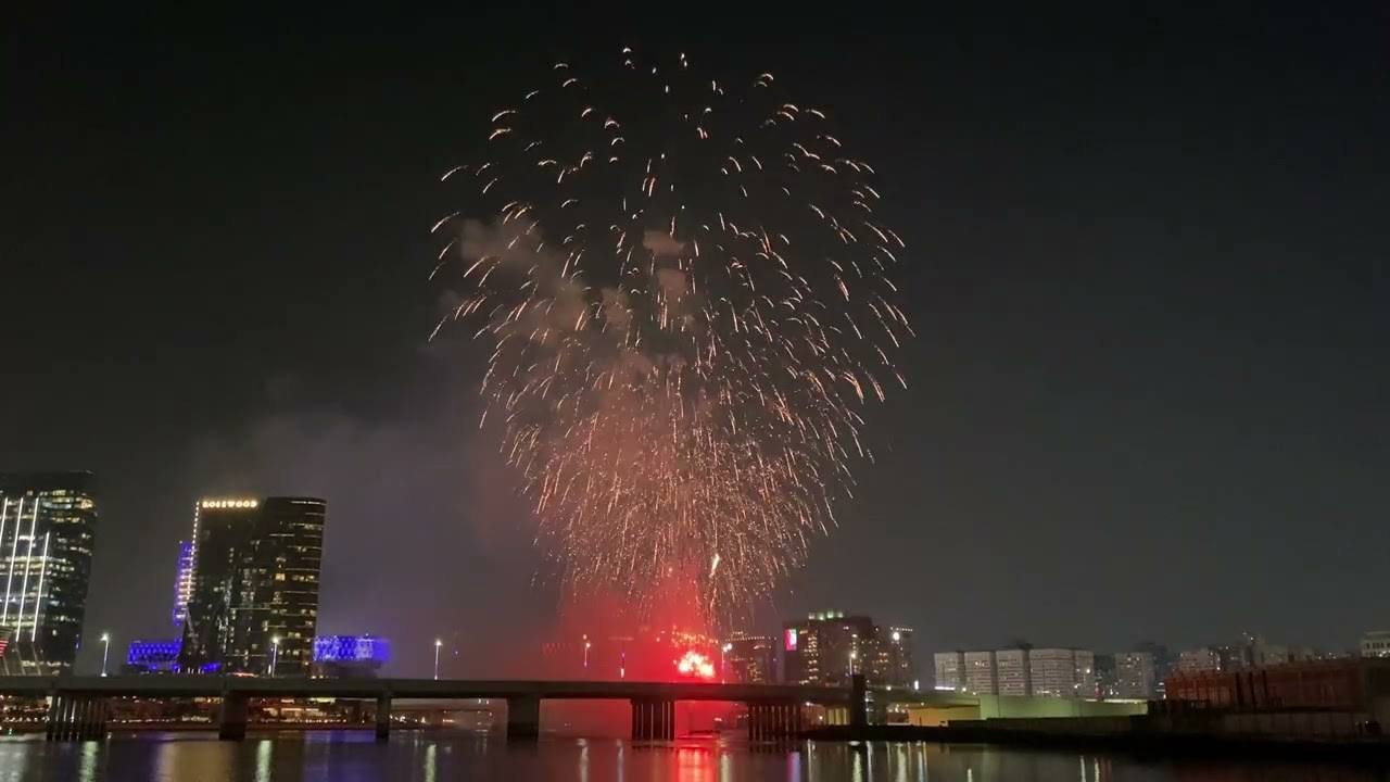 Fireworks, 52nd National Day of the United Arab Emirates