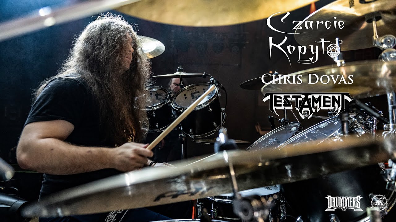 TESTAMENT-The Formation of Damnation. Chris Dovas. Live in Germany 2024 (Drum Cam)