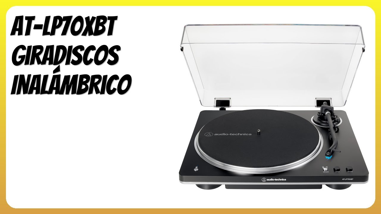 RESEÑA (2025) : AT-LP70XBT Giradiscos Inalámbrico. DETALLES