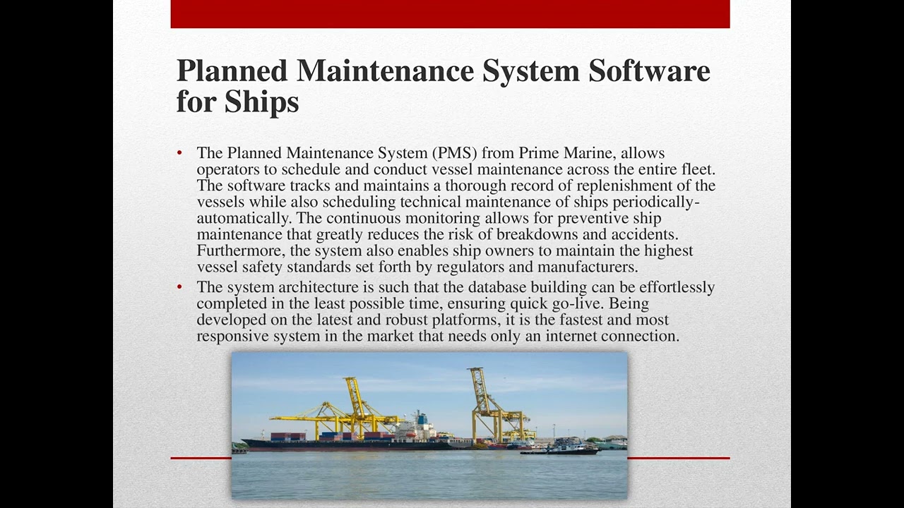 Marine software  | PRIME MARINE