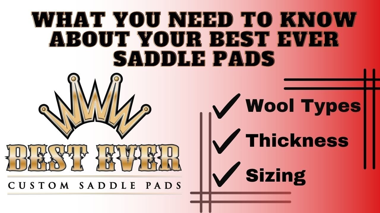Best Ever Pads Presents: Wool type, thickness, and different size pads