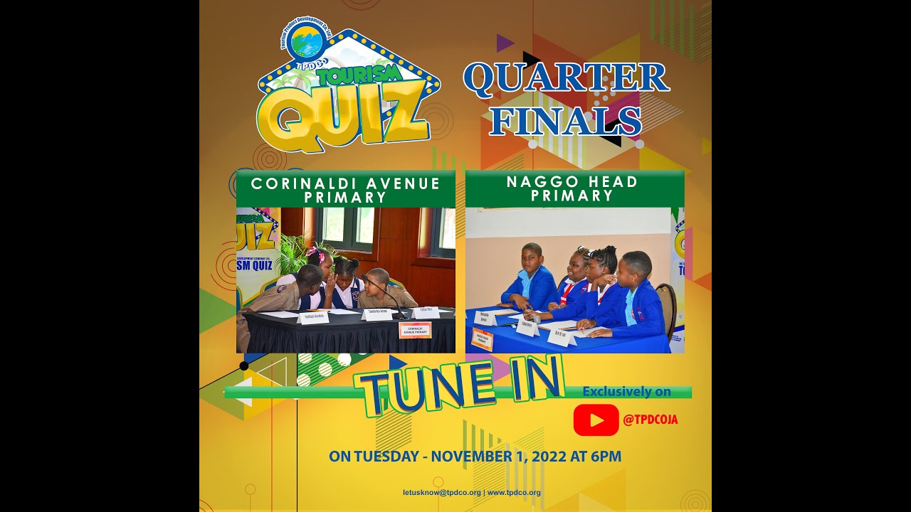 TPDCO Tourism Quiz | Quarter Finals 3 | Corinaldi Ave Primary vs Naggo Head Primary