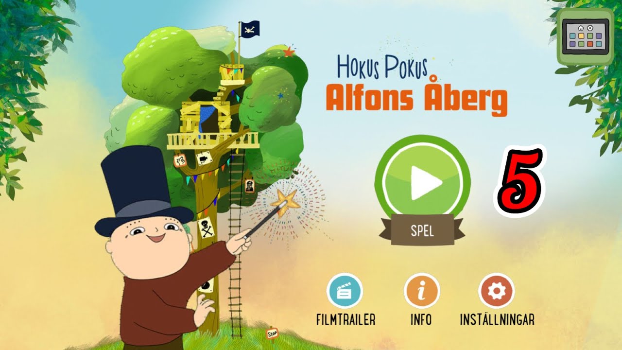 Alfons Åberg: Hokus Pokus - Del 5 - iOS Spel!