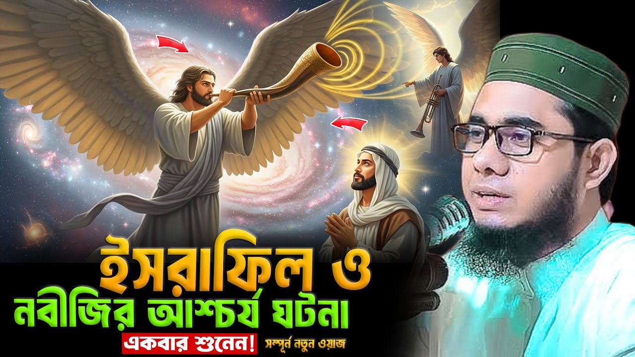 ইসরাফিল ও নবীজির আশ্চর্য ঘটনা শাহিদুর রহমান মাহমুদাবাদী ওয়াজ ২০২৫ shahidur Rahman mahmudabadi waz