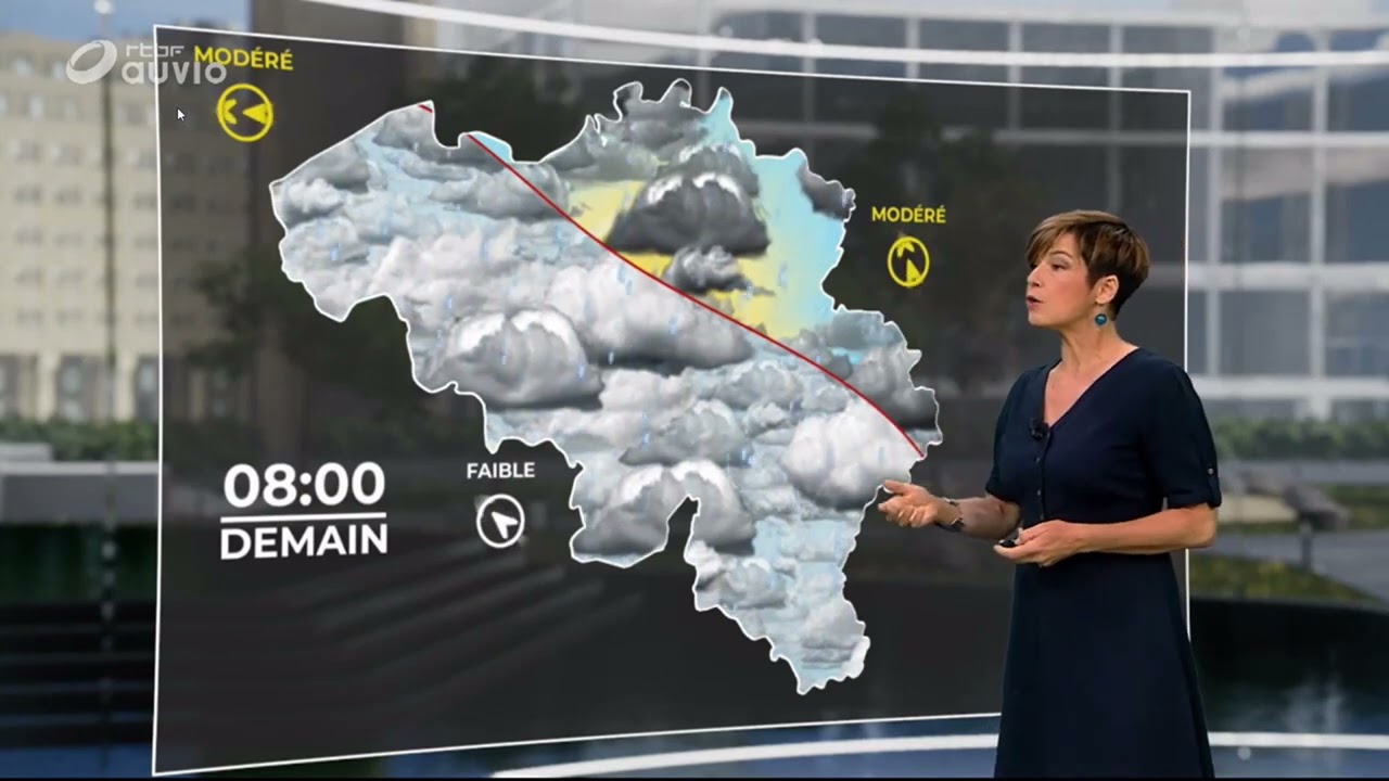 M&eacute;t&eacute;o Belgique pour ce soir et cette nuit jusqu'au 7 juin 2022.