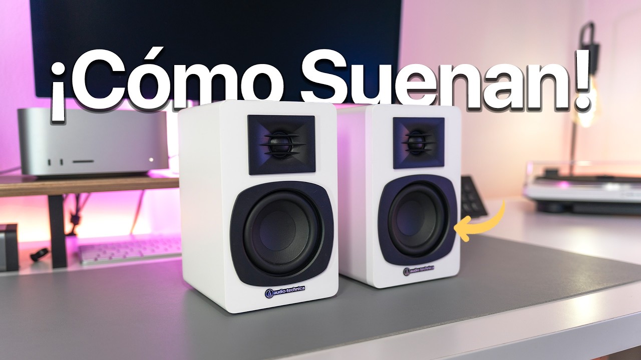 Los Mejores Altavoces para Mac Y PC🔊Calidad-Precio✅ Audio Technica Sp3x