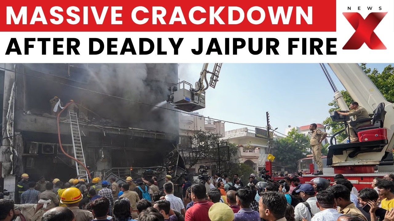 Jaipur Fire Safety Drive: 1,200 Buildings Get Notices, Sealing Begins | NewsX
