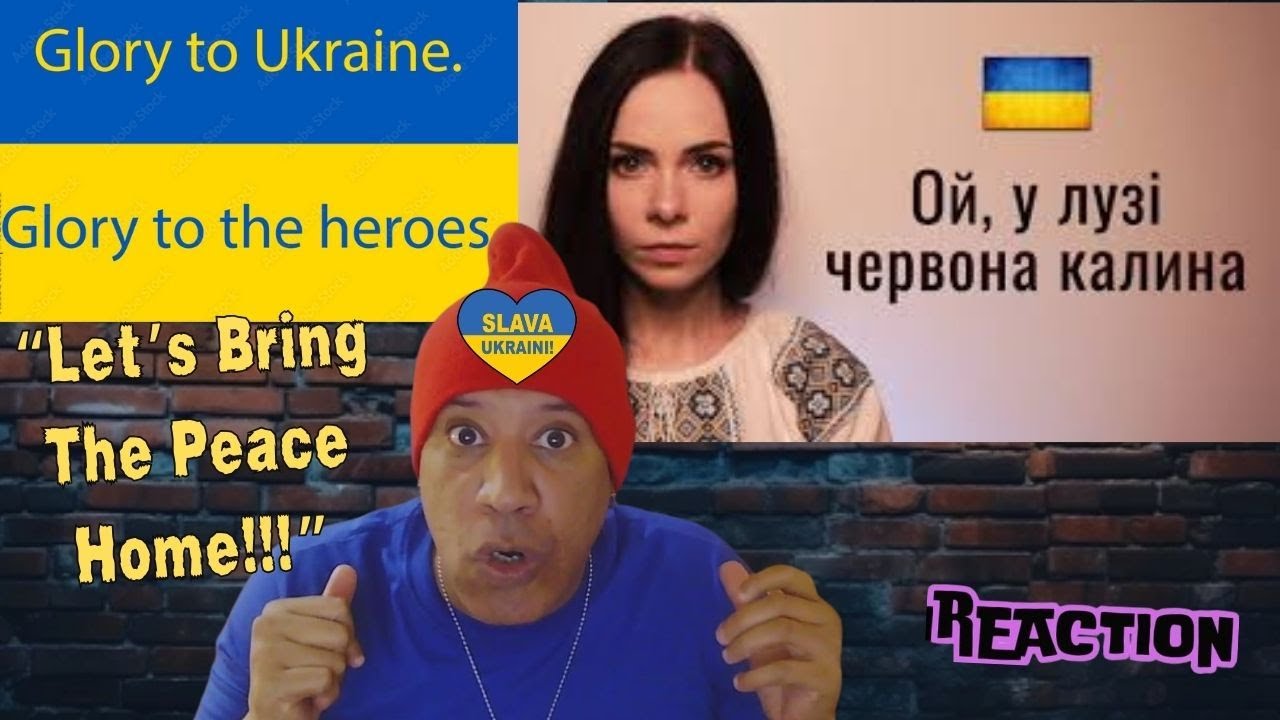 🇺🇦 Ой, у лузі червона калина  Ukrainian patriotic folk song MUSIC REACTION