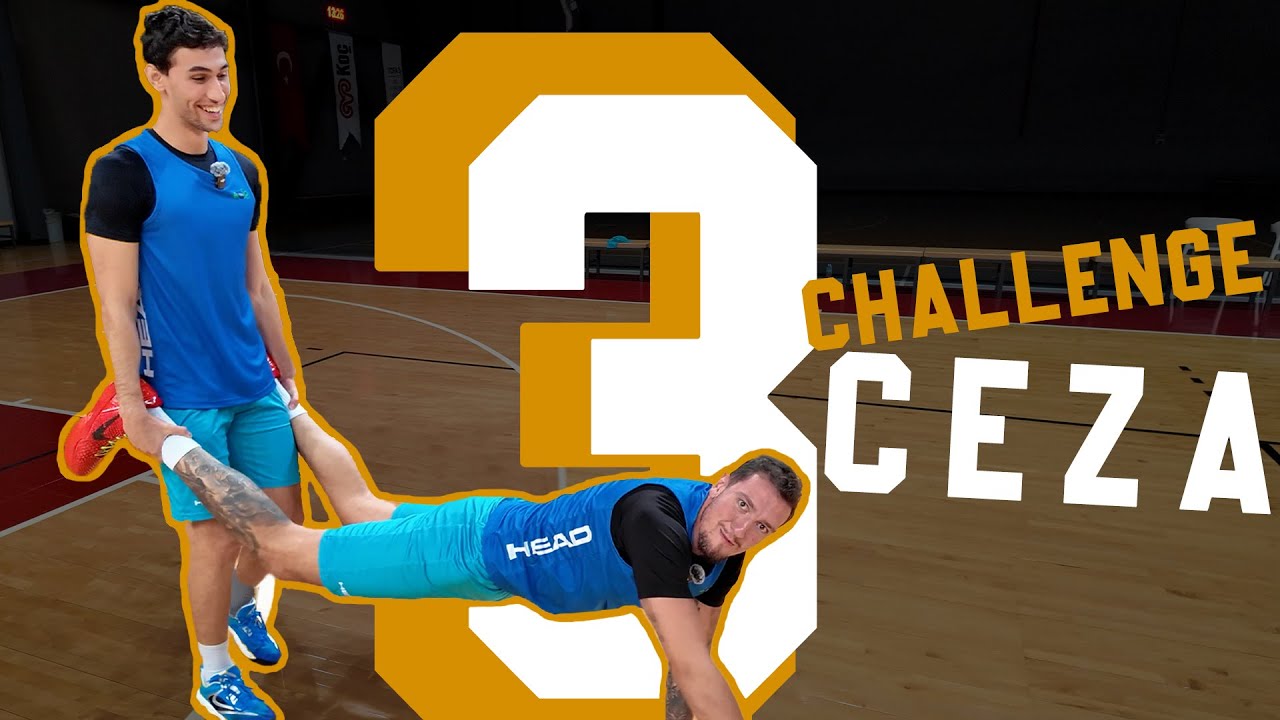 YENİ SERİ BAŞLATTIK👉🏻 3 CHALLENGE 3 CEZA🏀 w/ @demircandemir_7