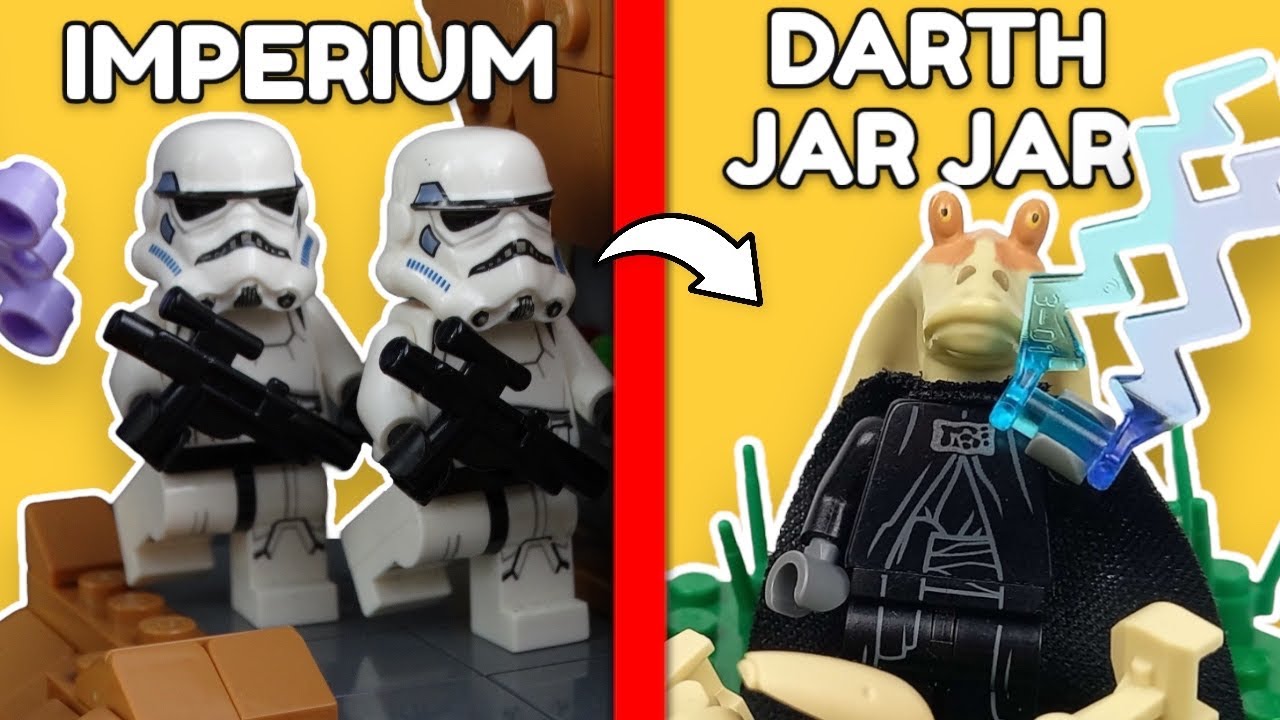 5 LEGOTUBERÓW BUDUJE DIORAMY Z LEGO STAR WARS
