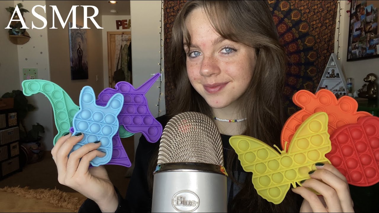 ASMR With Pop-Its (Fidget Toys)